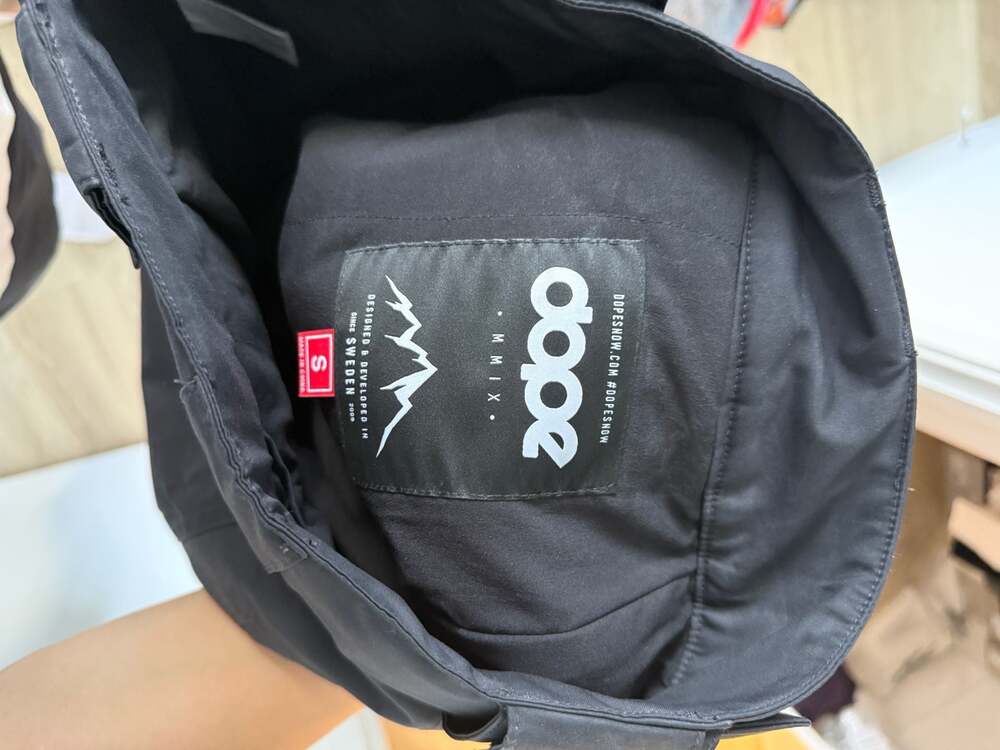 Dope Snow Ski Snowboard Pants Black Size S - Picture 6 of 12